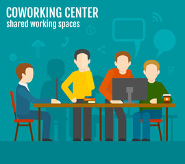 Coworking Center Concept