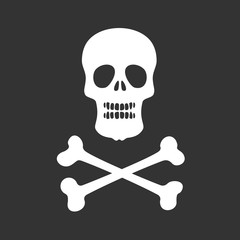 Skull and Bones Vector