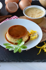 cooking creme caramel