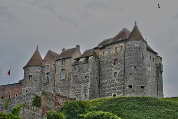 France, the picturesque city of Dieppe