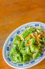 Zucchini  with egg