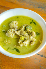 Green Chicken Curry