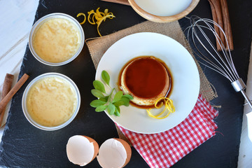cooking creme caramel
