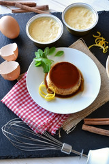 cooking creme caramel