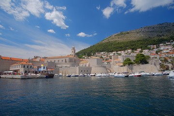 Naklejka premium Dubrownik w Chorwacji