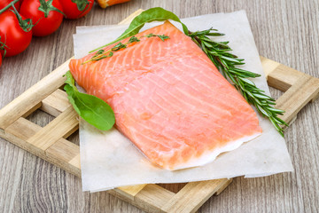 Salted salmon