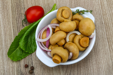 Pickled champignon