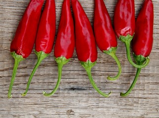 hot peppers