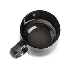 Clean black mug