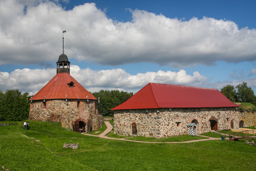 Korela fortress in Priozersk, Leningrad (Saint-Petersburg) region, Russia