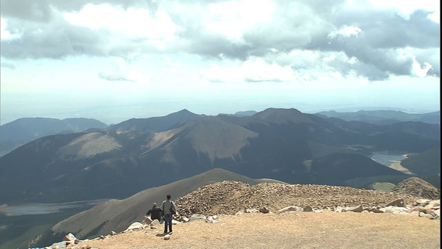 Rocky Mtn scenic from Pike's peak
