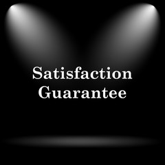 Fototapeta premium Satisfaction guarantee icon