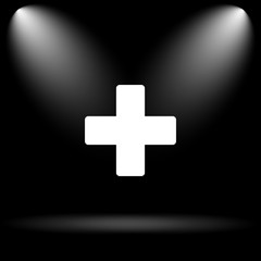 Obraz premium Medical cross icon