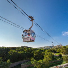 Cable Car at mountains