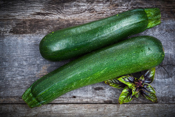 Fresh organic gardening vegetables