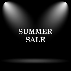 Fototapeta premium Summer sale icon