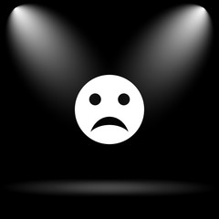 Sad smiley icon