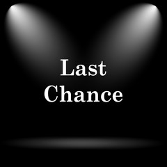 Last chance icon