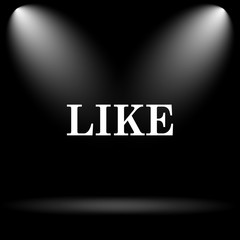 Fototapeta premium Like icon