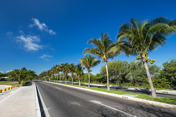 Caribbean street road