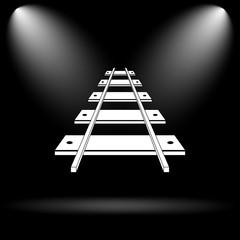 Rail road icon