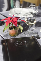 Fototapeta premium Restaurant table
