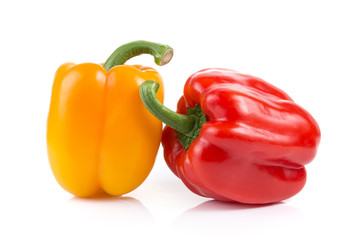  pepper on white background