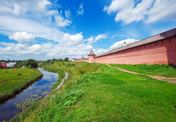 Naklejka premium Monastery of Saint Euthymius Wall, UNESCO World Heritage Site, S