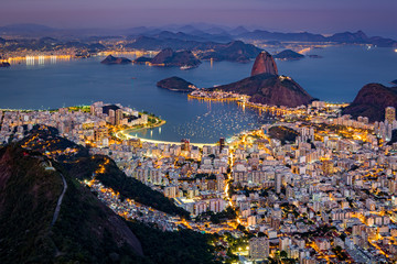 Rio de Janeiro widziany z Corcovado