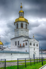 Fototapeta na wymiar Abalak monastery honor icon Mother God Sign Tobolsk diocese Ru