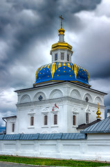 Fototapeta na wymiar Abalak monastery honor icon Mother God Sign Tobolsk diocese Ru