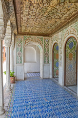 Zinat ol Molk House wooden room interior