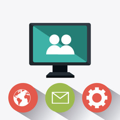 Retro and vintage technology graphic