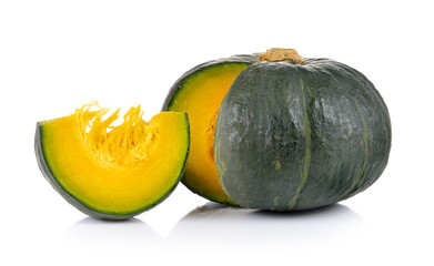 Pumpkin on white background