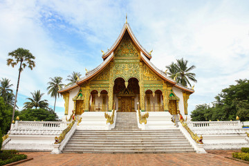 Temple in Luang Prabang Royal Palace Museum , Laos. This land mark of City