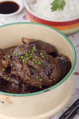 Braised Pork Trotters in Black Soy Sauce; unsharpened file