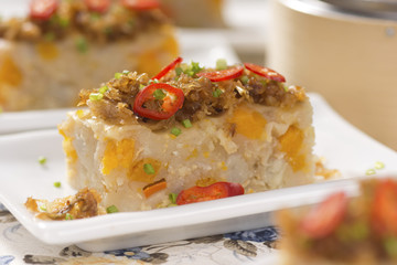 Savory Yam, Pumpkin & Carrot Kuih; unsharpen file