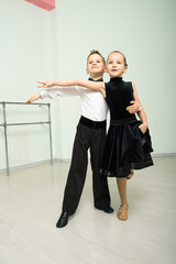 Dancing, ballroom dancing, dance studio, children