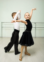 Dancing, ballroom dancing, dance studio, children