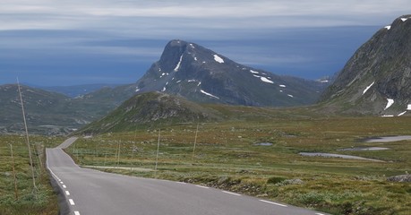 mountain landscape in central Norway