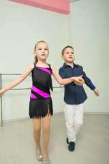 Dancing, ballroom dancing, dance studio, children