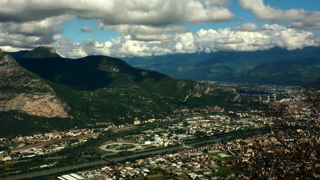 Time-lapse sur le polygone scientifique de Grenoble
