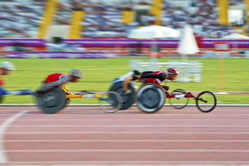 wheelchair bike race