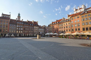 Obraz premium Stare miasto w Warszawie