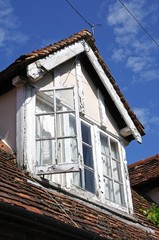 Open dormer window, Turville.
