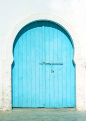 Blue door