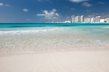 Caribbean sandy beach
