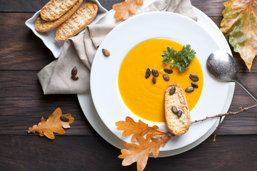 Kürbissuppe