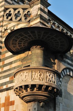 Prato, il Duomo. Il Pulpito
