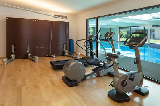 Gym Of A Modern House